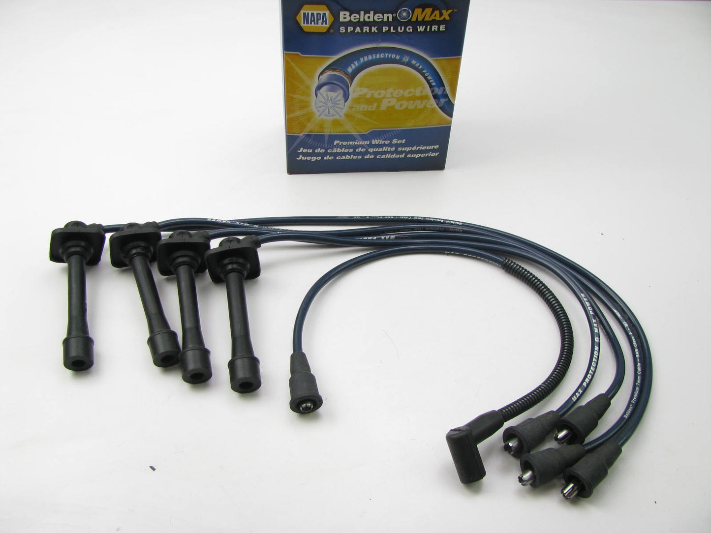 Napa 700539 Ignition Spark Plug Wire Set For 1993-1997 Mazda 626 MX-6 2.0L-L4