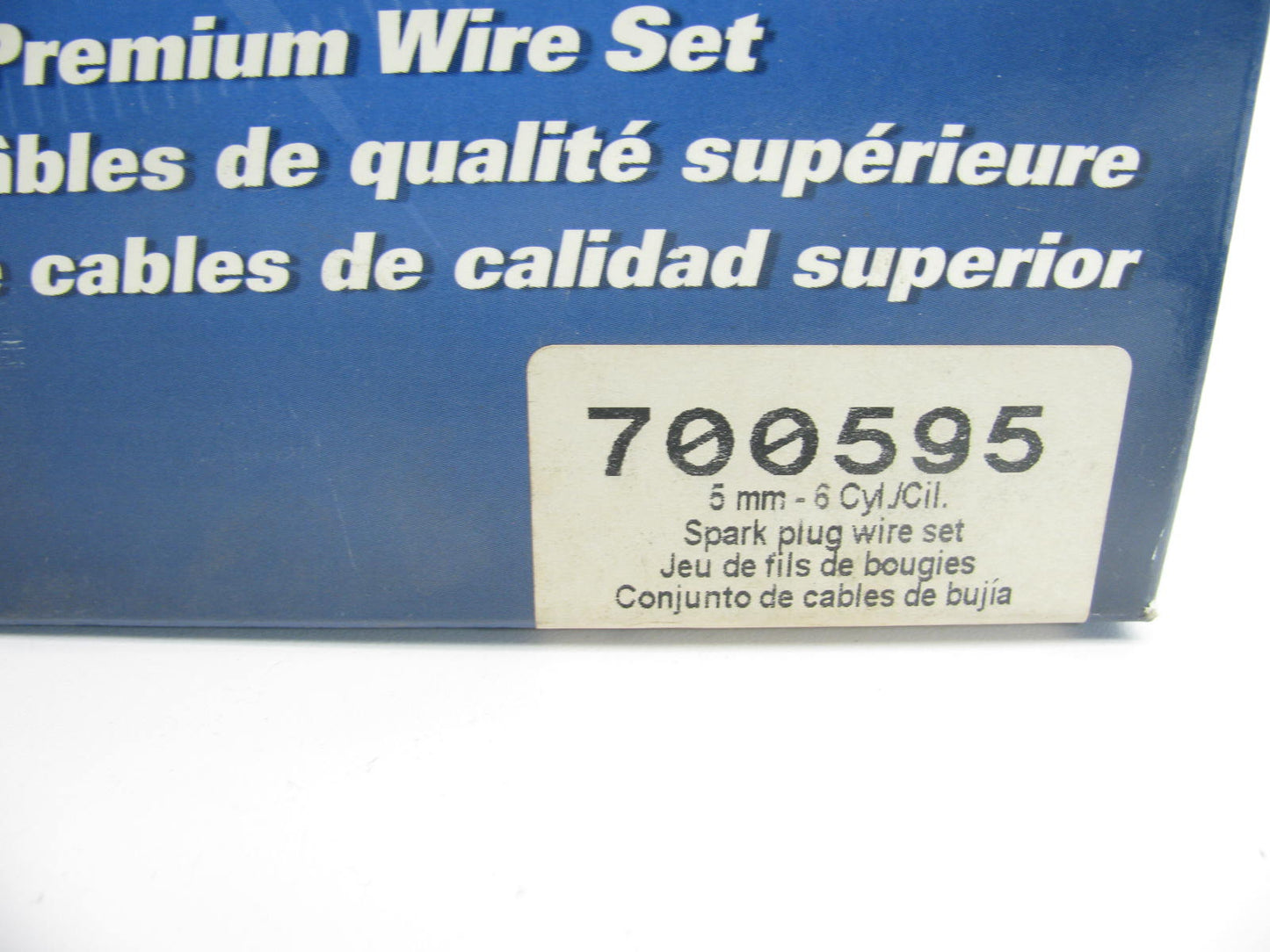 Napa 700595 Ignition Spark Plug Wire Set - 1992-1997 Lexus SC300, 93-98 Supra