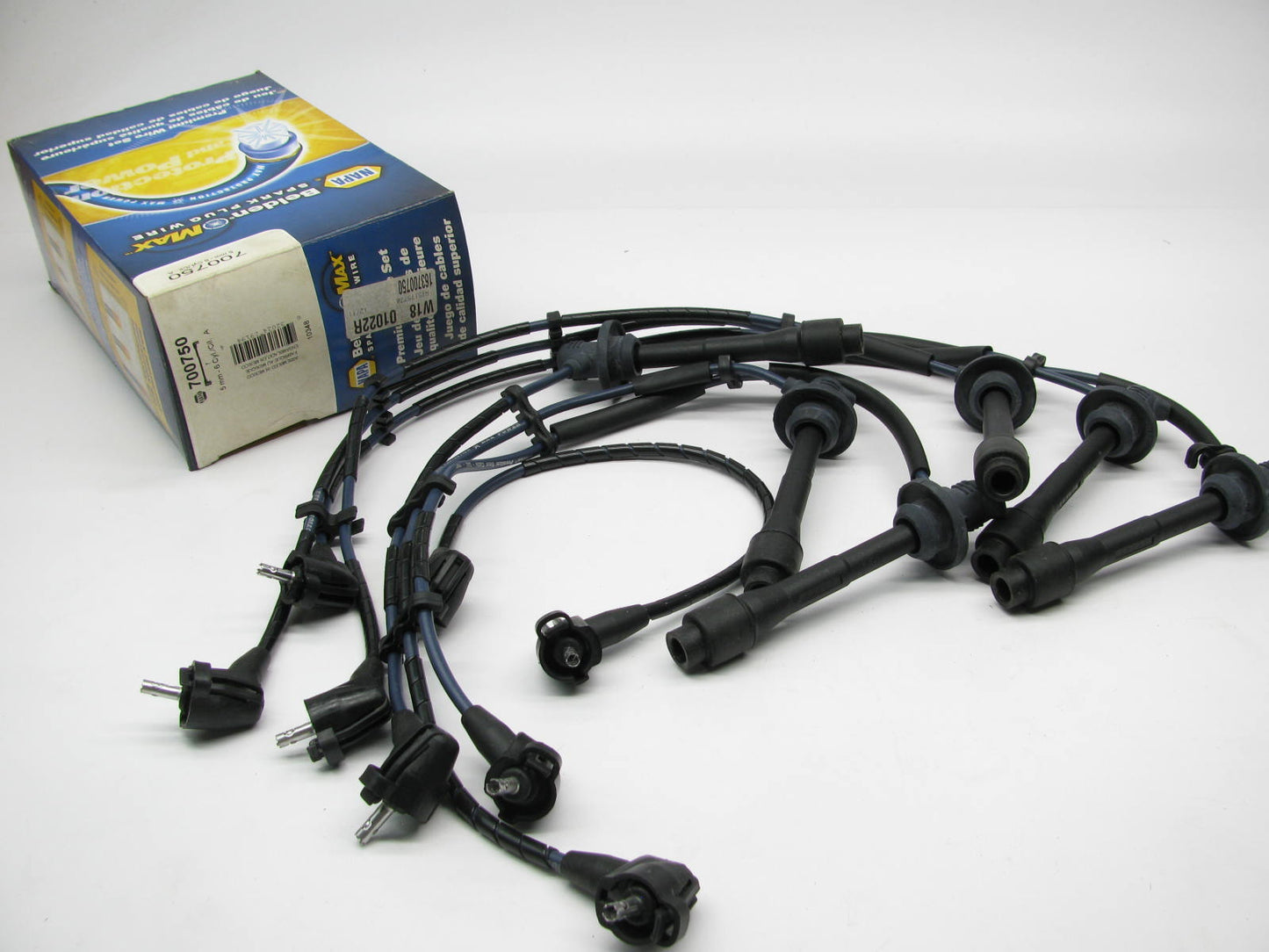 Napa 700750 Ignition Spark Plug Wire Set For 1992-1993 Toyota Lexus 3.0L-V6