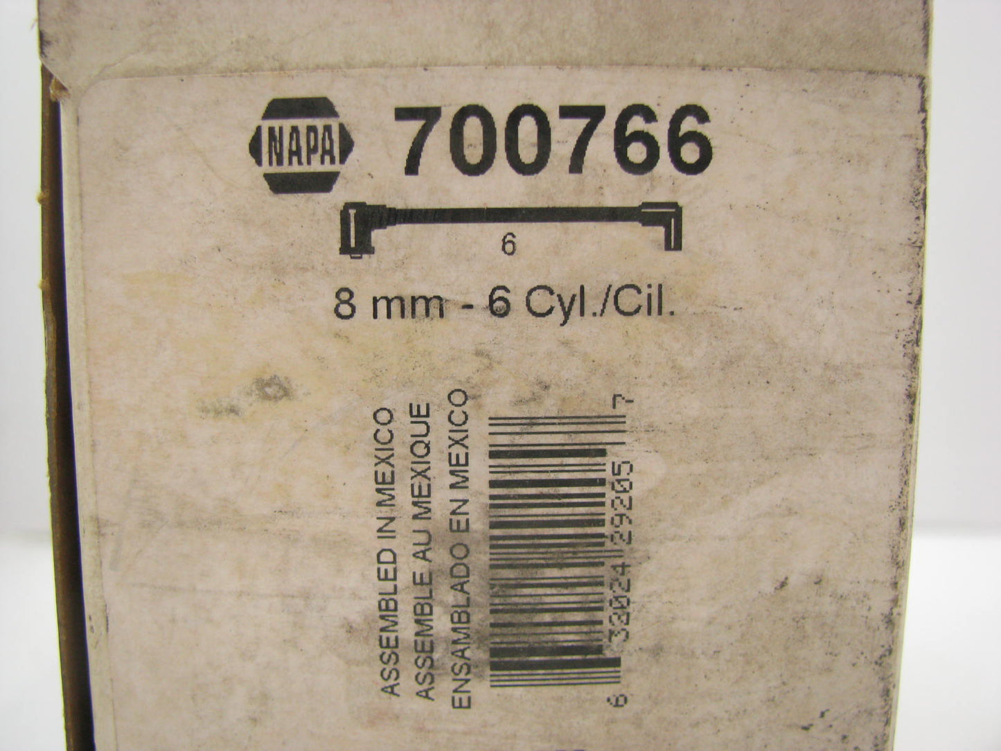 Napa 700766 Ignition Spark Plug Wire Set 1993 Buick, Olds, Pontiac, 3.3L V6