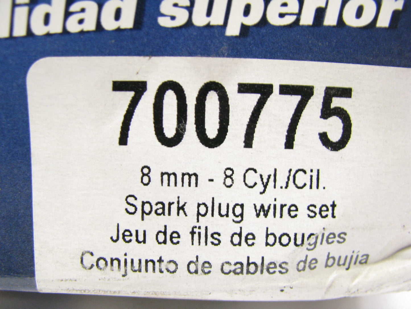 Napa 700775 Ignition Spark Plug Wire Set for 1985-1996 Ford 7.0L-V8 W/O EEC