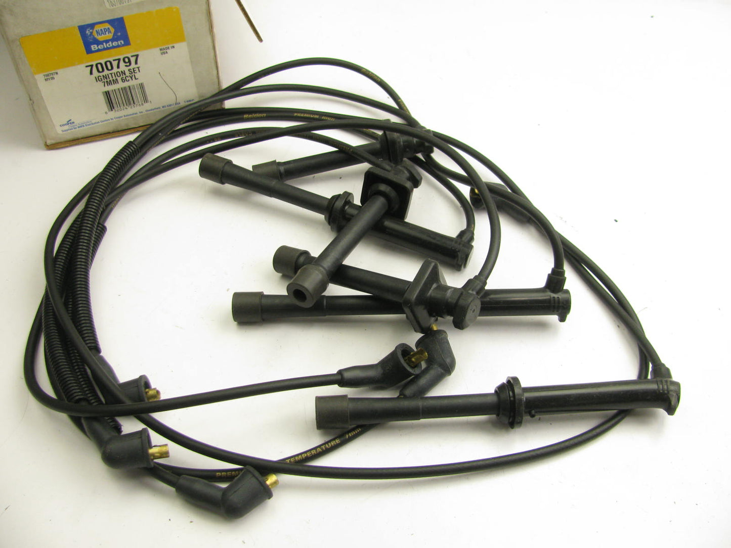 Napa 700797 Ignition Spark Plug Wire Set for 1993-1994 Ford Mazda 2.5L-V6
