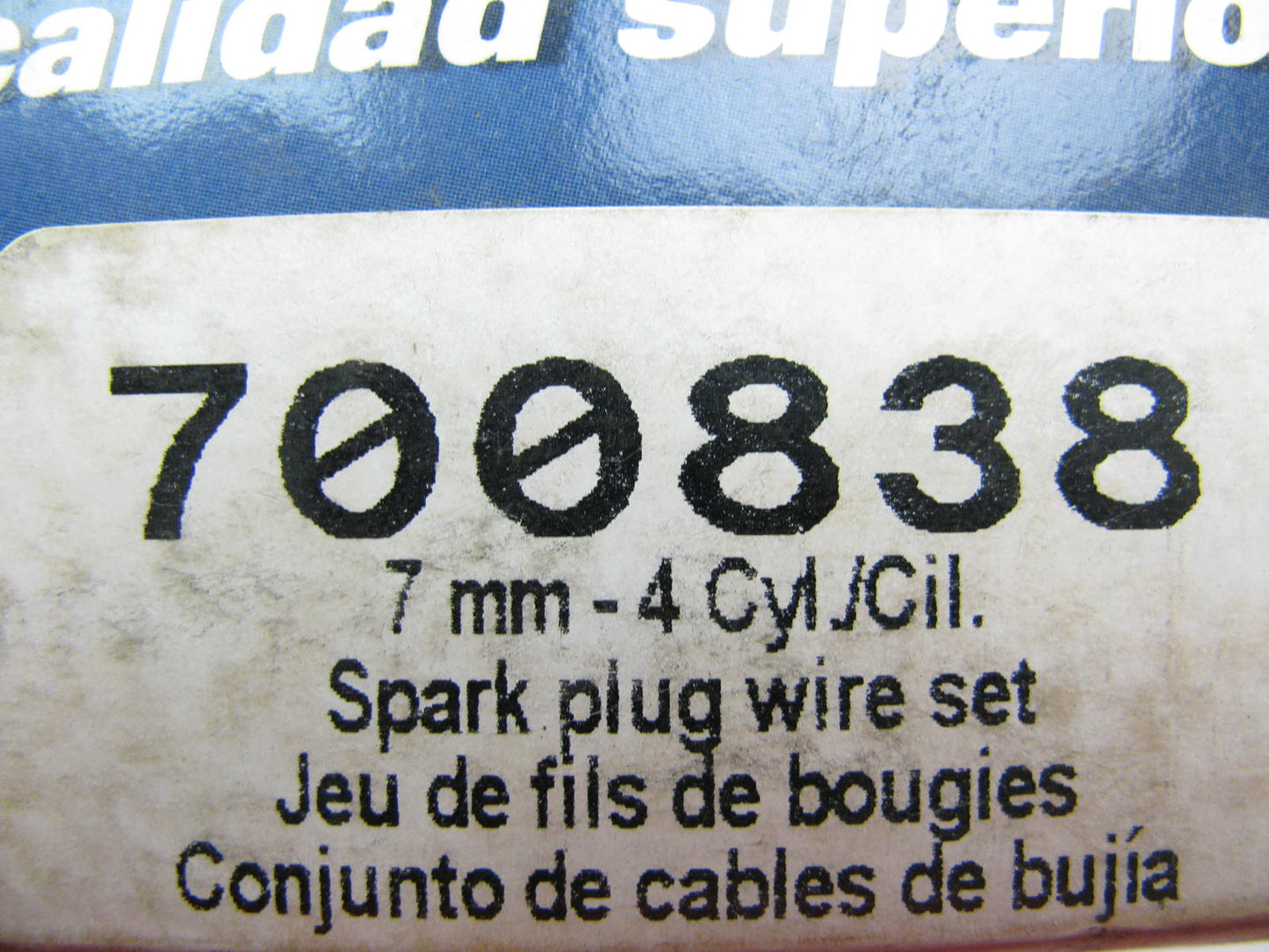 Napa 700838 Ignition Spark Plug Wire Set For 1995 Dodge 2.0L