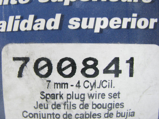 Napa 700841 Ignition Spark Plug Wire Set 1993-95 Ford Probe, Mazda 626 MX-6 2.0L