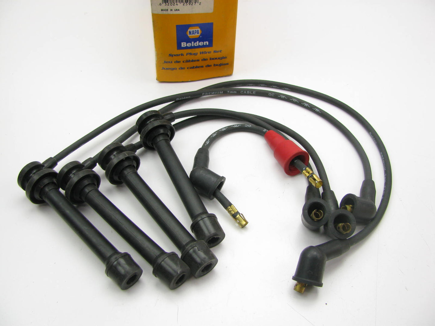 Napa 700844 Ignition Spark Plug Wire Set For 1993-1996 Nissan Altima 2.4L