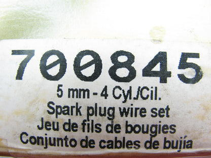 Napa 700845 Ignition Spark Plug Wire Set For 1993-1994 Toyota Tercel  1.5L