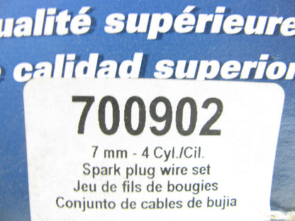 Napa 700902 Ignition Spark Plug Wire Set for 1993-1995 Mazda RX-7 1.3L-R2