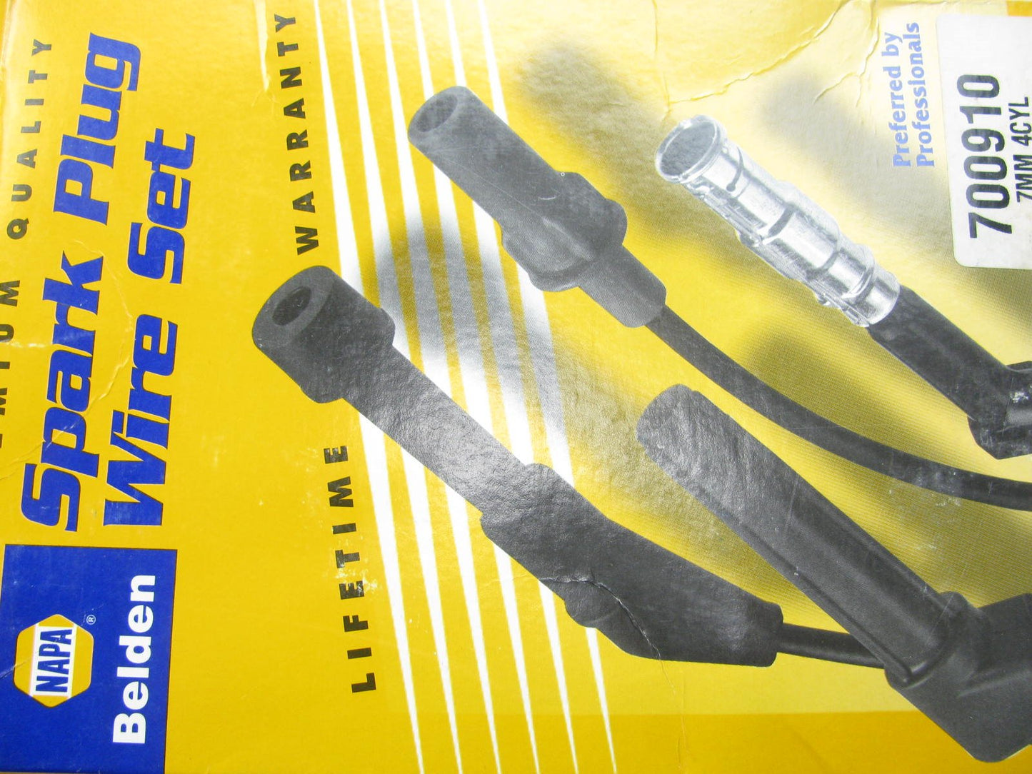 Napa 700910 Ignition Spark Plug Wire Set  For 1982-88 Nissan Sentra, Pulsar 1.6L