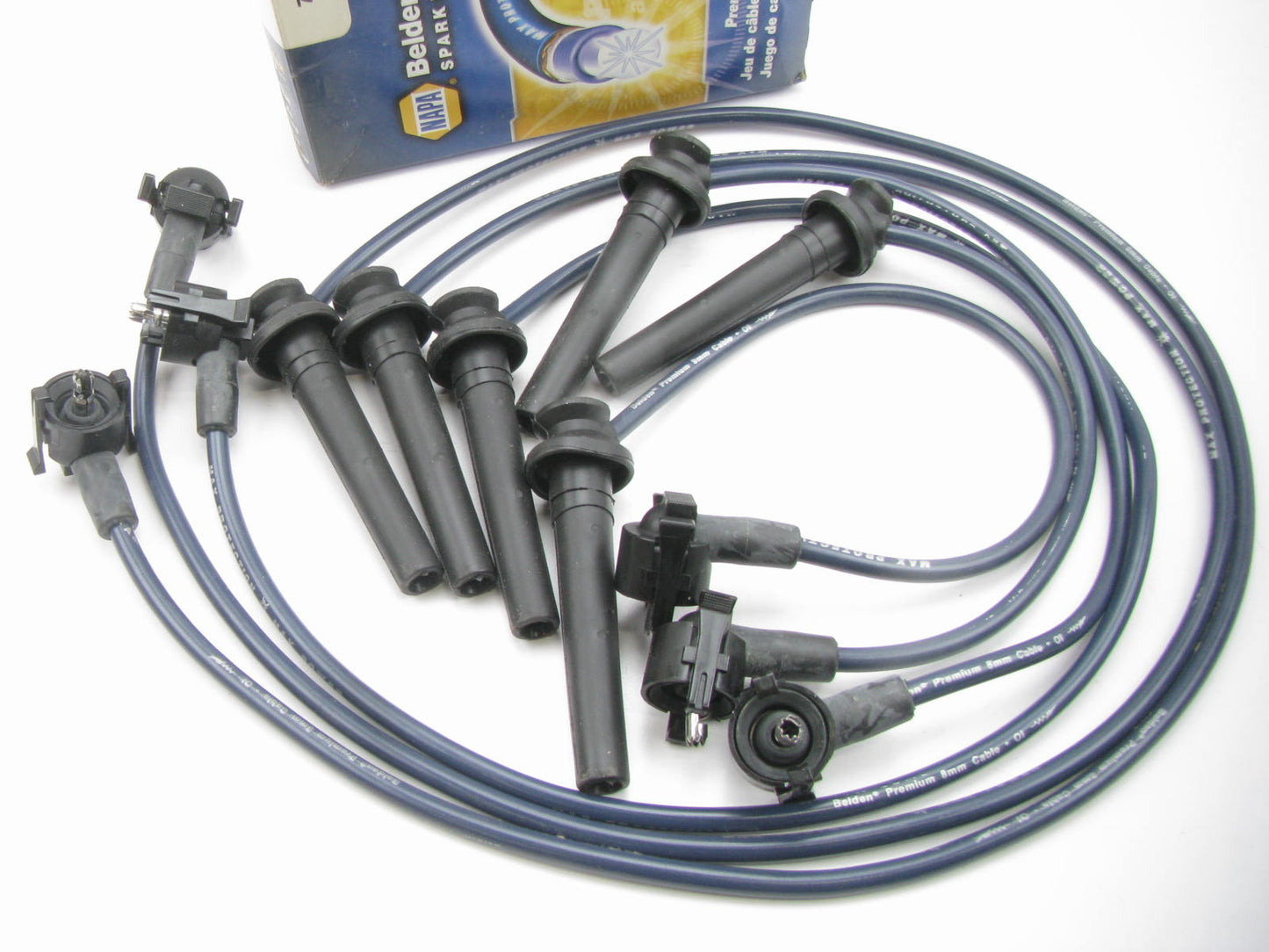 Napa 700913 Ignition Spark Plug Wire Set for 1995-2000 Ford Mercury 2.5L-V6