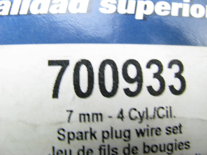 Napa 700933 Ignition Spark Plug Wire Set