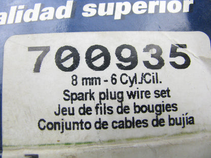 Napa 700935 IGNITION SPARK PLUG WIRE SET For 1995-1996 Mazda B3000 3.0L V6