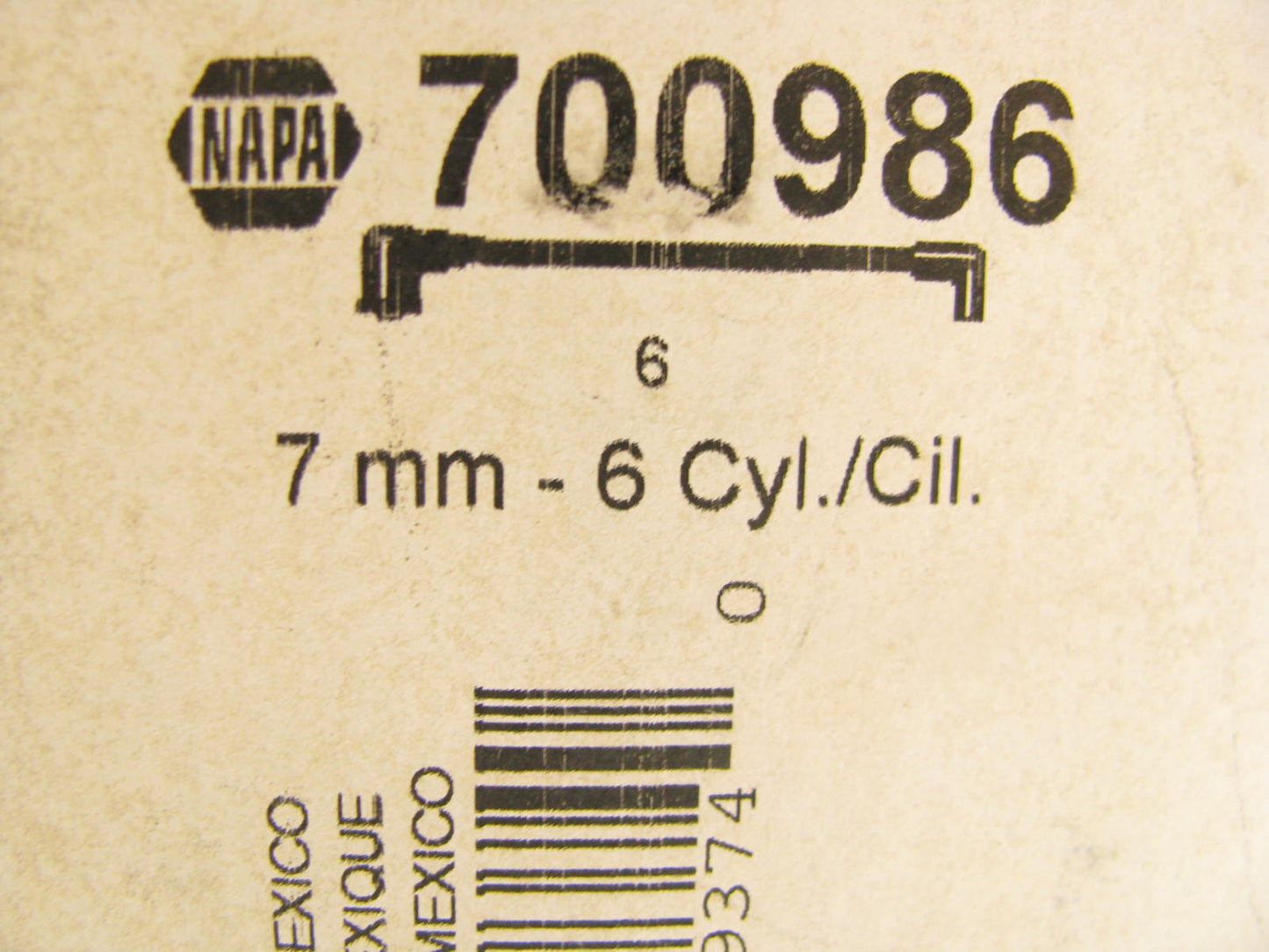 Napa 700986 Ignition Spark Plug Wire Set For 1992-1994 Acura Vigor 2.5L-L5