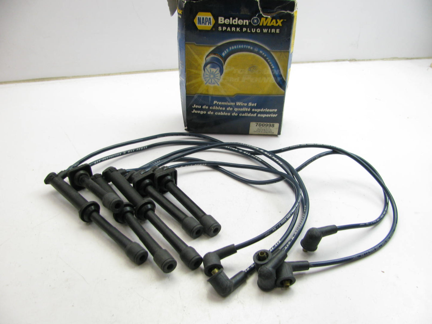 Napa 700998 Ignition Spark Plug Wire Set for 92-94 Mazda MX-3 1.8L V6
