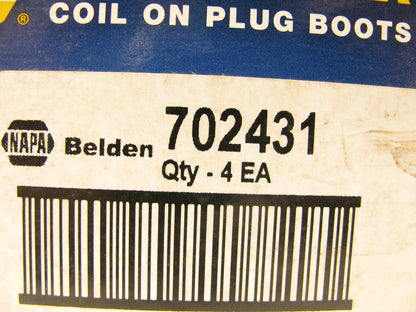 (4) Napa 702431 Direct Ignition Coil Boot for 1999-2002 Oldsmobile 3.5L-V6