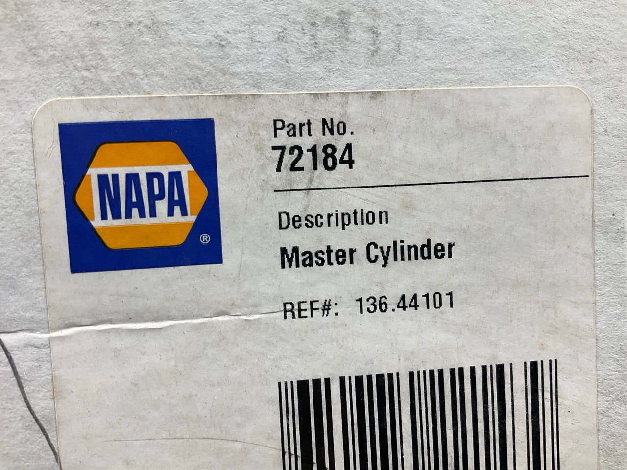 Napa 72184 Clutch Master Cylinder For 1988-1989 Toyota Corolla, 1989-90 Prizm