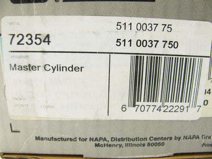 Napa 72354 Clutch Master Cylinder For 1997-2009 Dakota 2006-2009 Raider