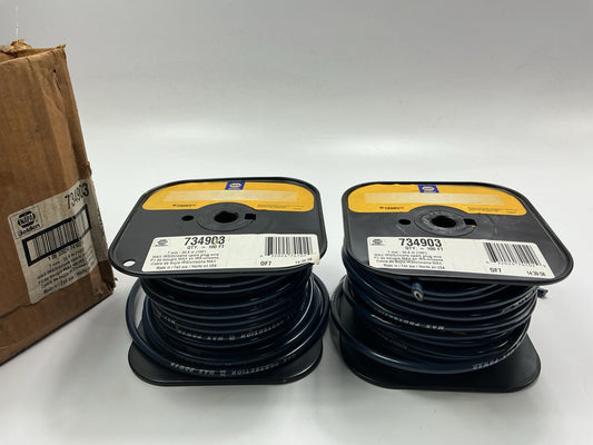 (2) Rolls Napa Belden Premium 7mm Ignition Spark Plug Wire Cable, 100' Each Roll