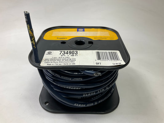 100 Foot - Napa 734903 Belden Premium 7mm Ignition Spark Plug Wire Cable, 100'