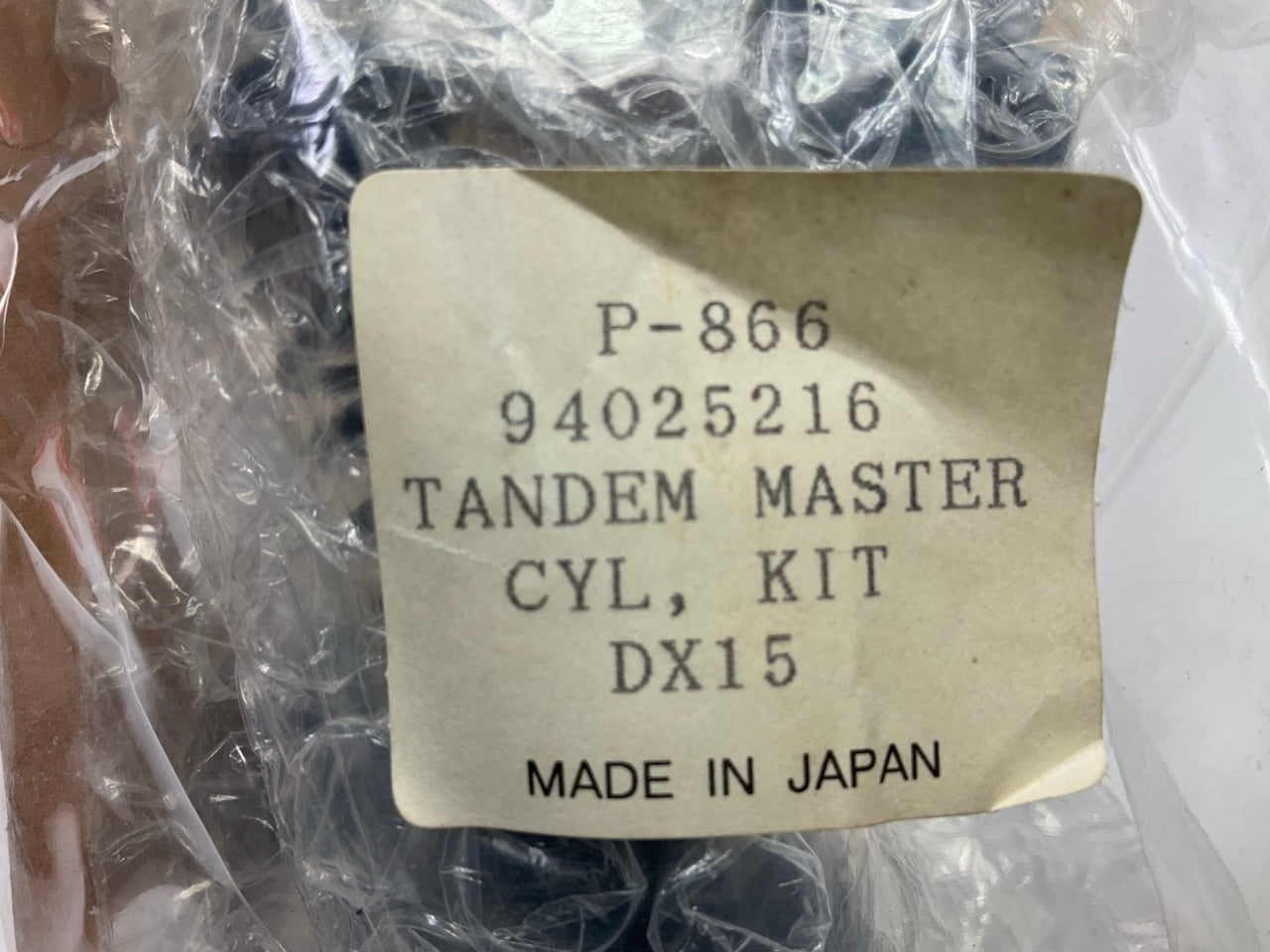 Napa 866 Brake Master Cylinder Repair Kit For 1976-1978 Chevrolet LUV