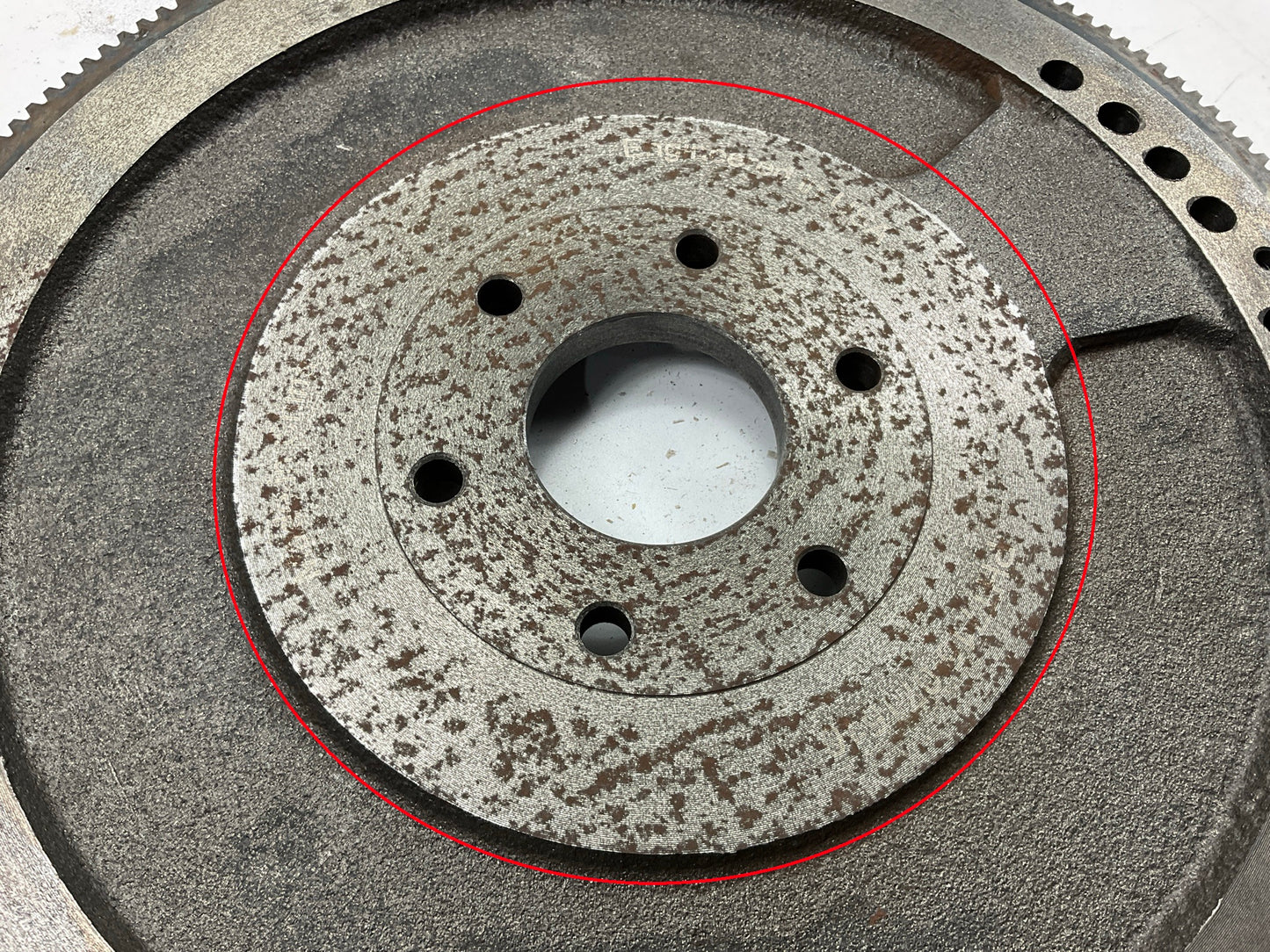 SURFACE RUST - Napa 88109 Clutch Flywheel 87-97 Ford F-250 F-350 7.5L 5 SPEED