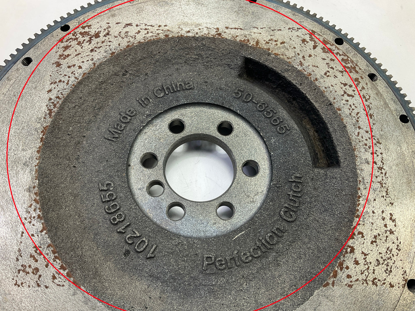 SURFACE RUST, SEE PHOTOs Napa 88203 Flywheel 1990-2000 Chevry GMC Isuzu 4.3L V6