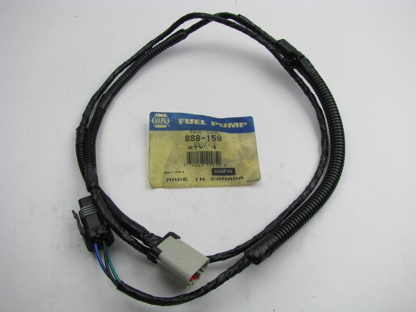 Napa 888-159 Gas Fuel Pump Wiring Harness Connector Pigtail
