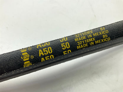 Napa A50 Industrial Accessory Drive Belt - 1/2'' X 52''