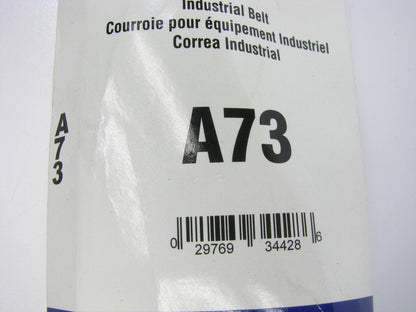 Napa A73 Industrial Accessory Drive Belt - 1/2'' X 75''