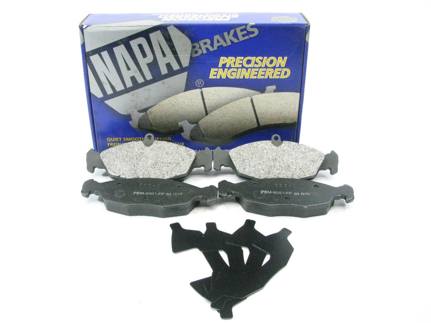 Napa AE 7563 AM Semi-Metallic Disc Brake Pads - Rear