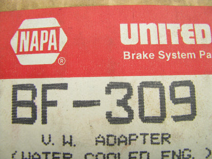 Napa BF-309 Fluid-Bal Pressure Brake Bleeder Adapter For Volkswagen