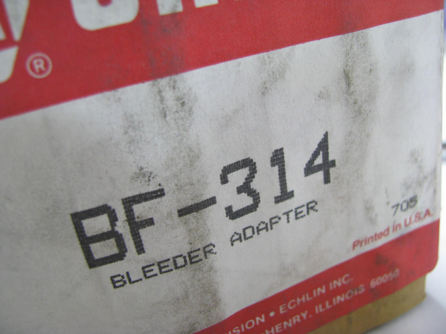 Napa BF-314 Universal Brake Bleeder Adapter - 3'' X 2'' Rectangle Branick 35G