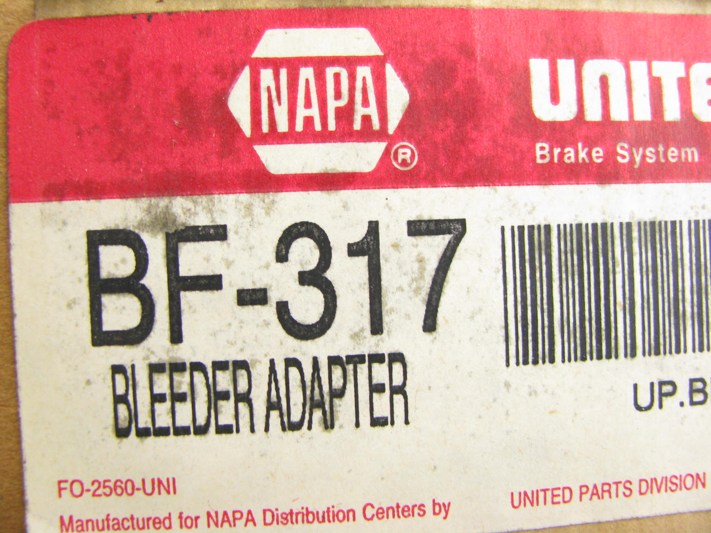 NAPA Brake System Pressure Bleeder Reservoir Adapter 4'' DIA. For BT-300 Bleeder