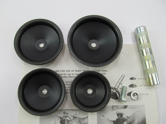 Napa BF116 Brake Caliper Piston Boot Install Kit - 2 3/8'', 2 3/4'', 3'', 3 3/8''