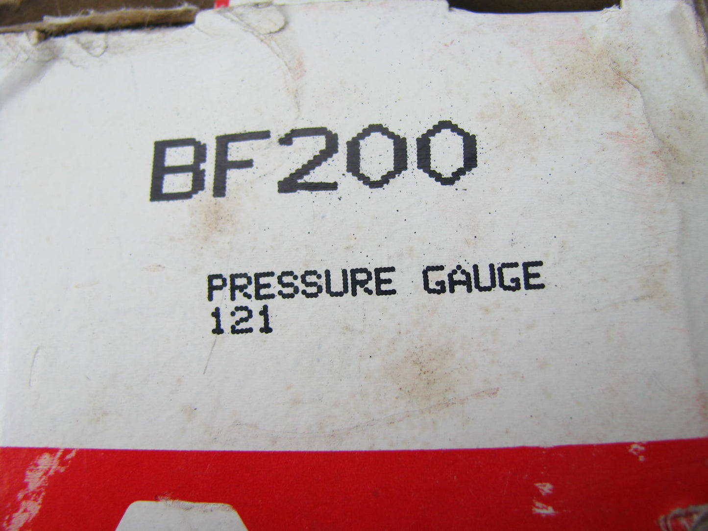 Napa BF200 Fluid-Bal Pressure Brake Bleeder Gauge - 0-60 PSI