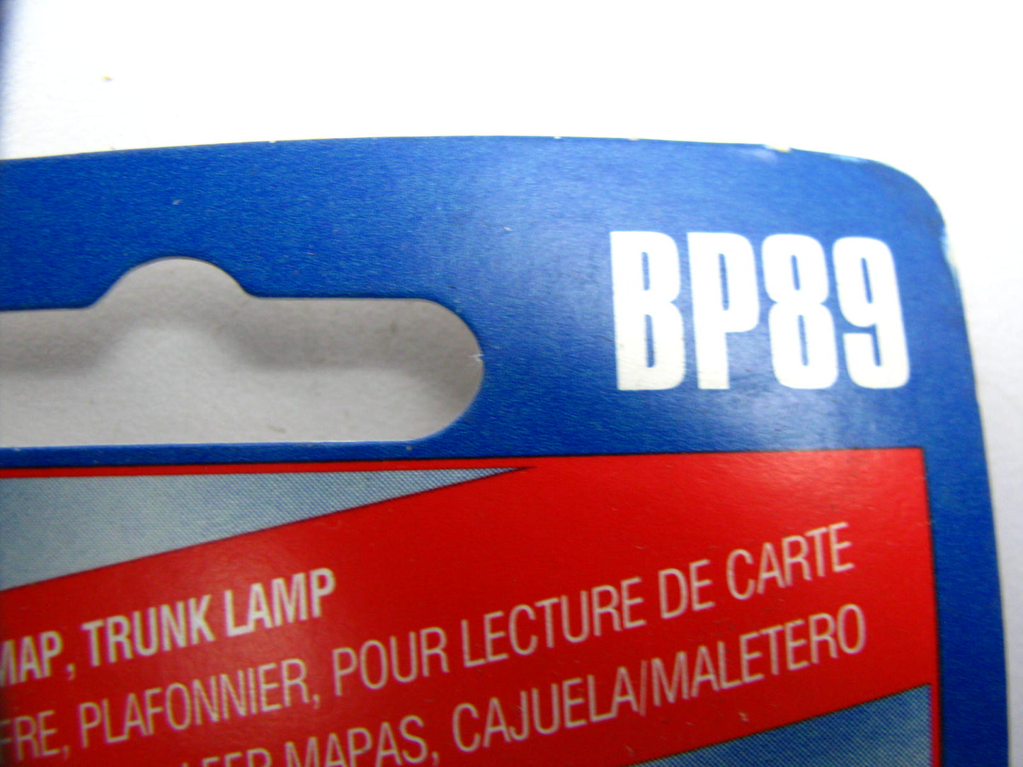 (2) Napa BP89 Minature Courtesy Trunk Dome Map Lamp Light Bulb