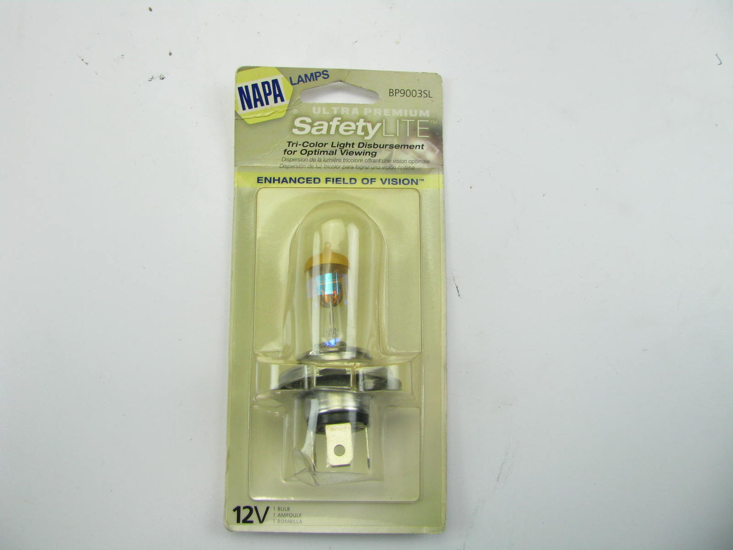 Napa BP9003SL Safety Lite Headlight Headlamp Bulb P43t T-4 5/8'' 12V 67W