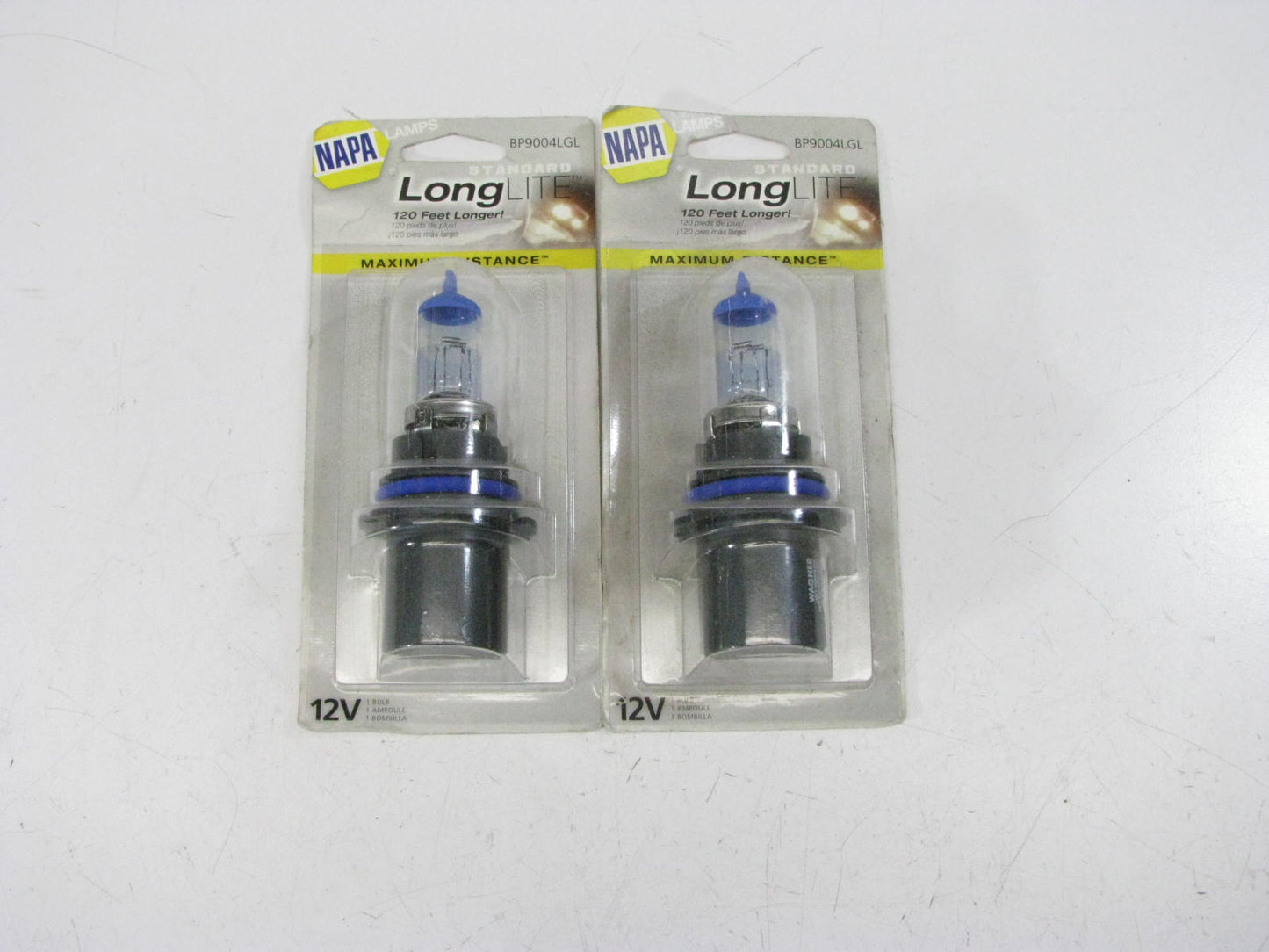 Napa BP9004LGL2 Long Lite Headlight Headlamp Bulb 12V 2/Pack