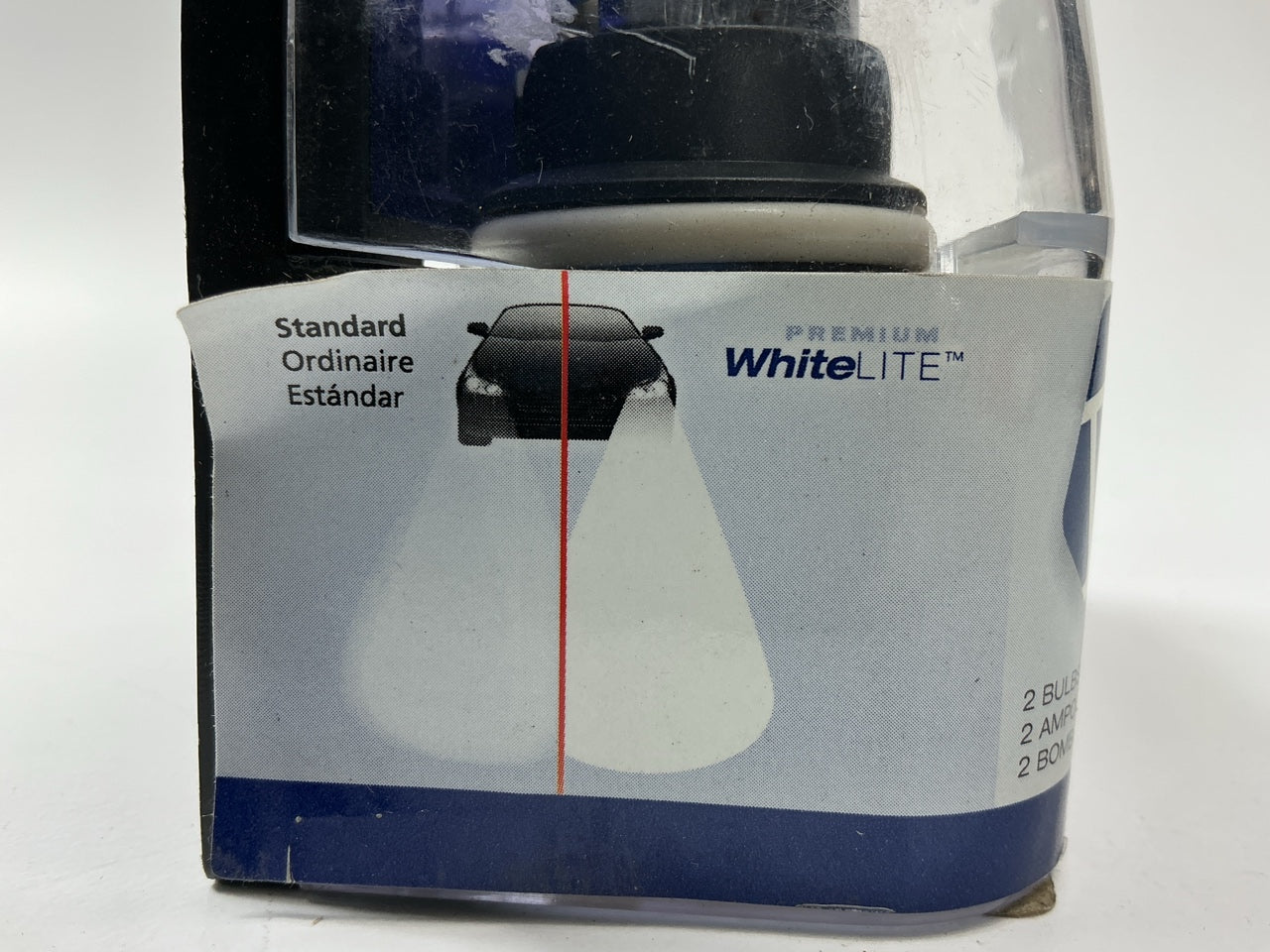 Napa BP9004WL2 White Headlight Headlamp Bulb 12V 65/45W HB1 9004 - 2/Pack