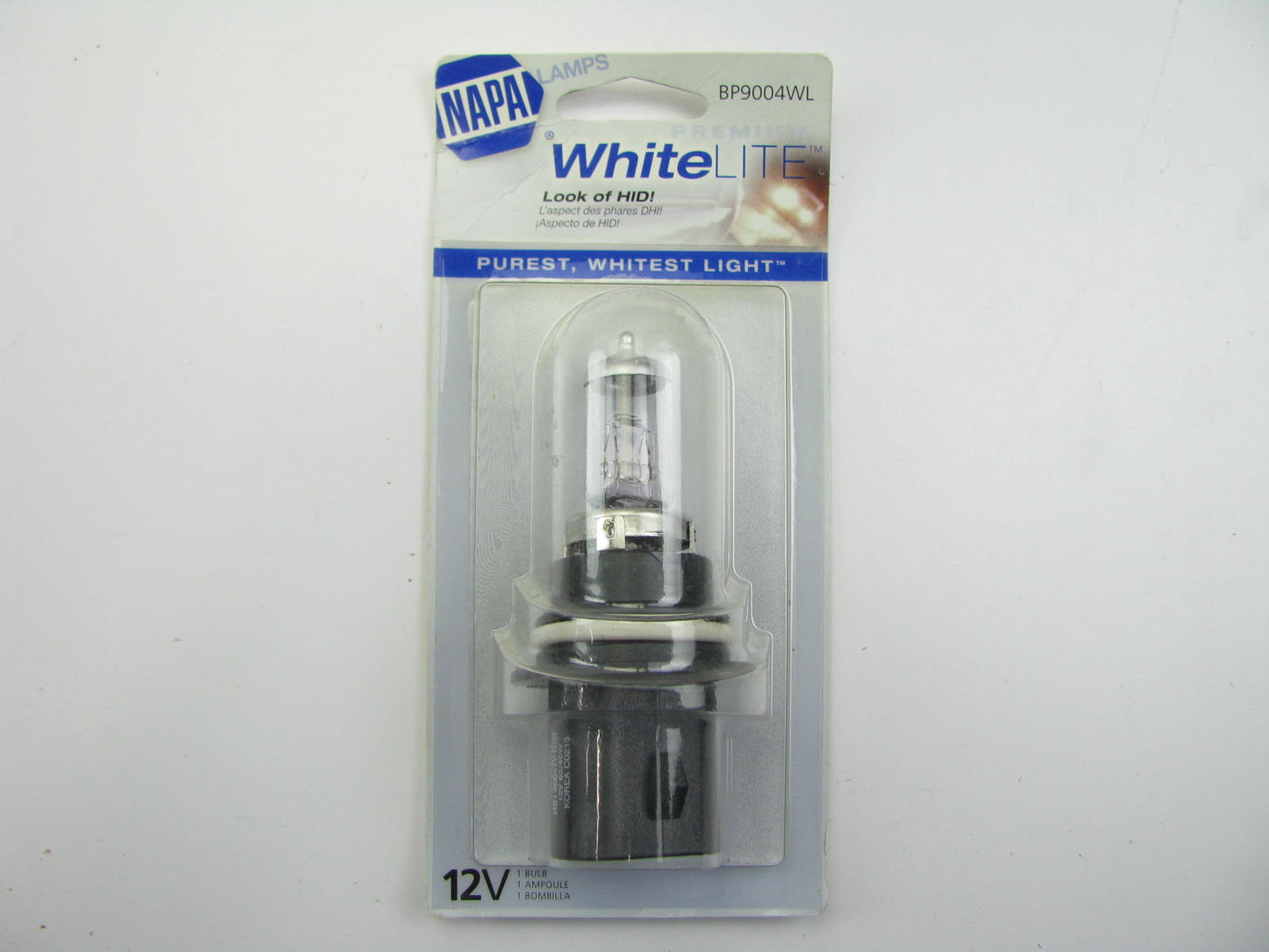 Napa BP9004WL White Lite Headlight Headlamp Bulb P29t T4 5/8'' 12V 45W