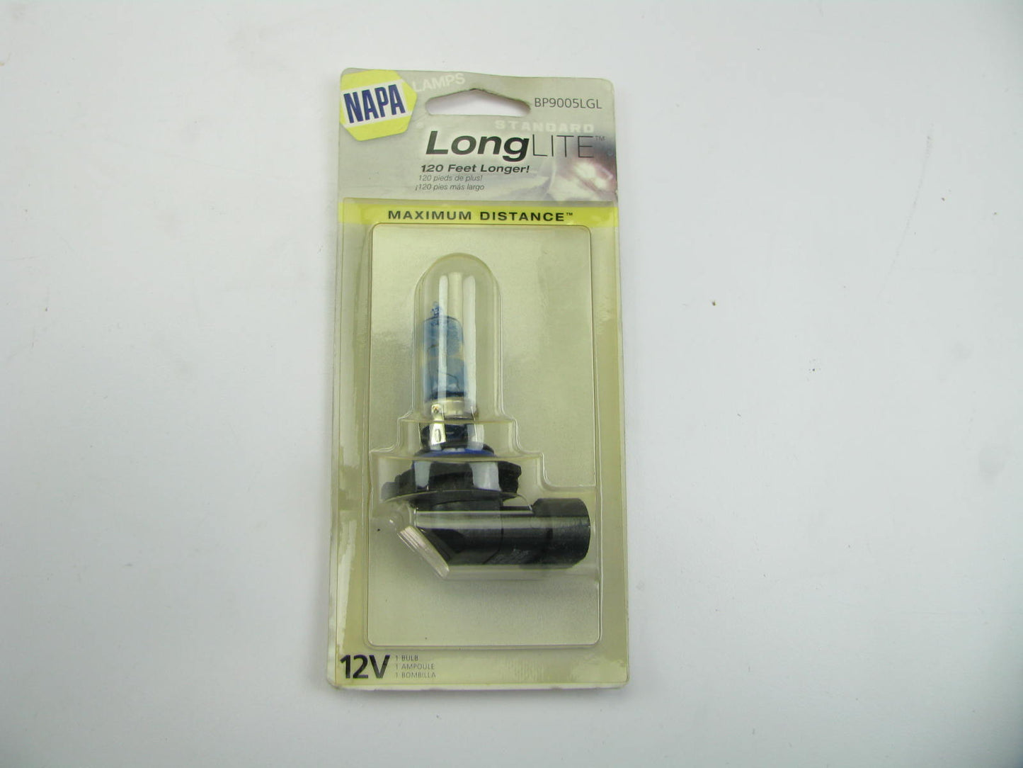 Napa BP9005LGL Long Lite Headlight Headlamp Bulb P20d T-4 1/2'' 12V 65W