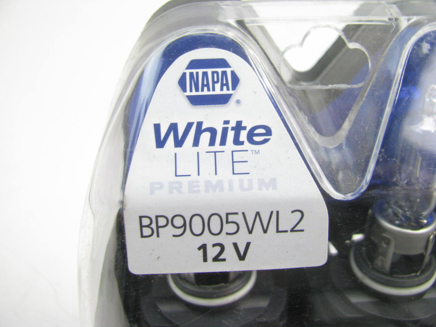 Napa BP9005WL2 White Headlight Headlamp Bulb 12V 65W HB3 9005 - 2/Pack