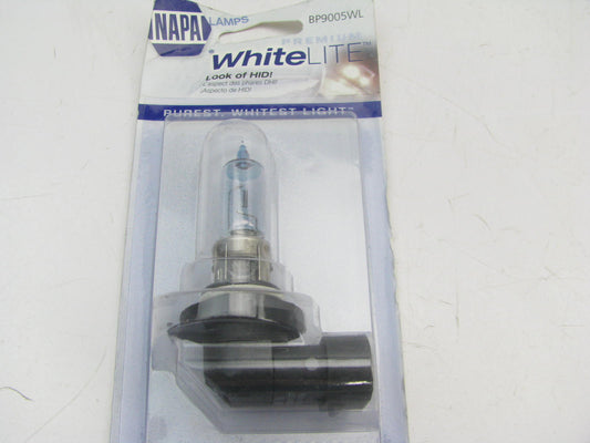 Napa BP9005WL White Headlight Headlamp HEAD LIGHT Bulb 12V 65W HB3 9005