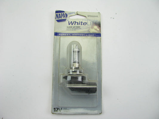 Napa BP9006WL White Lite Headlight Headlamp Bulb 12V 55W
