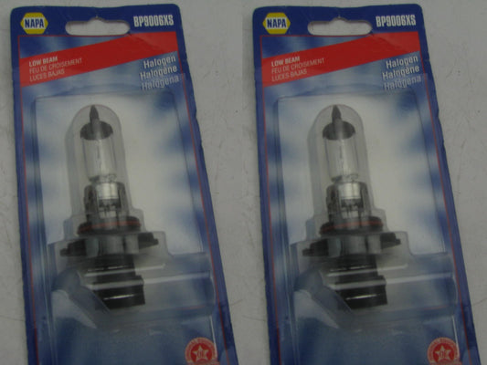 (2) Napa BP9006XS Headlight Headlamp Bulbs - 55w 12V, LOW BEAM,  PAIR