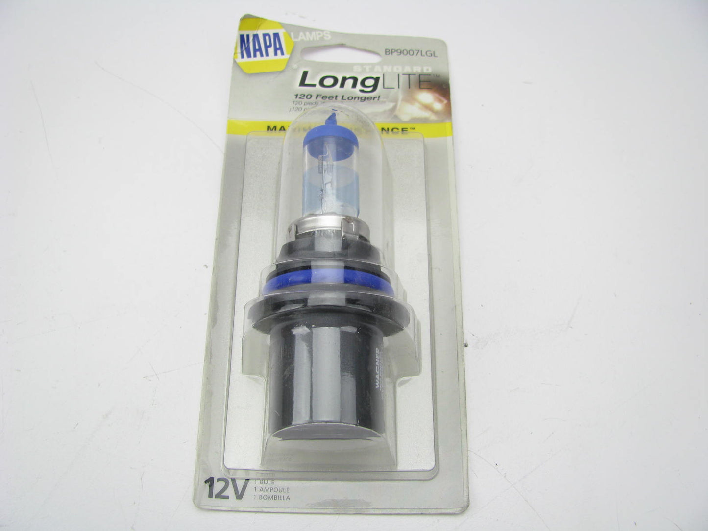 Napa BP9007LGL Long Lite Headlight Headlamp Bulb PX29t T4 5/8'' 12V 55W