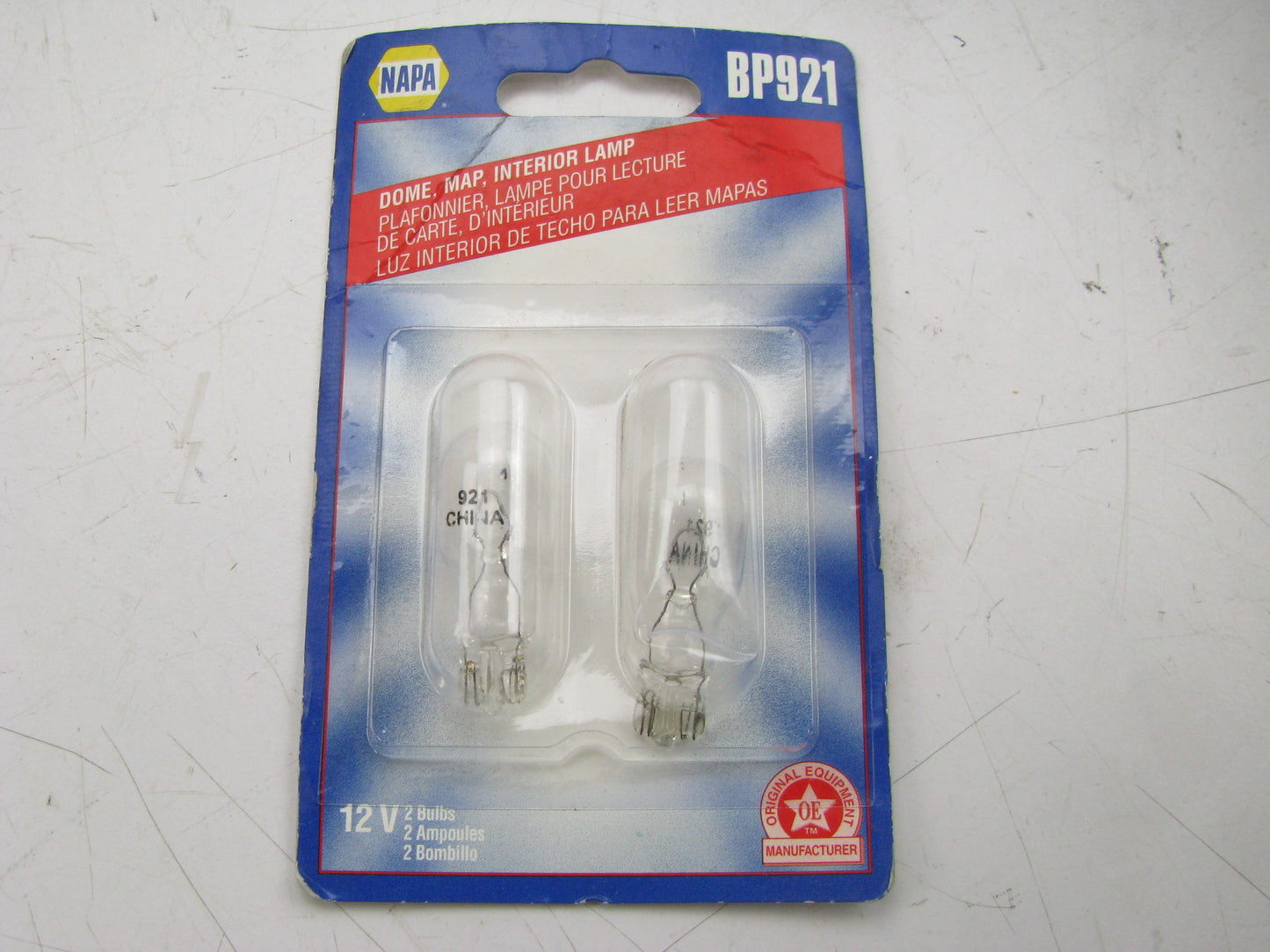 (2) Napa BP921 Dome Map Interior Lamp Light Bulb