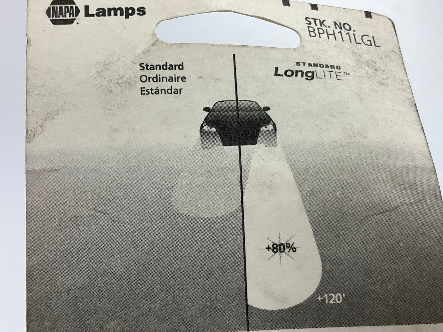Napa BPH11LGL Longlite Headlight Headlamp Bulb 12V 55W