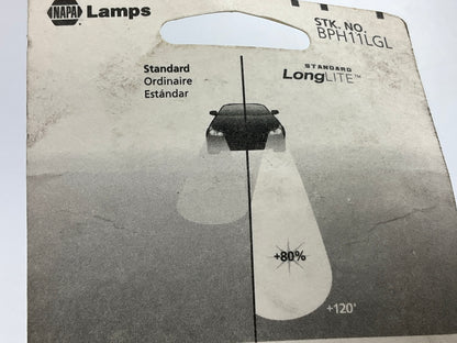 Napa BPH11LGL Longlite Headlight Headlamp Bulb 12V 55W