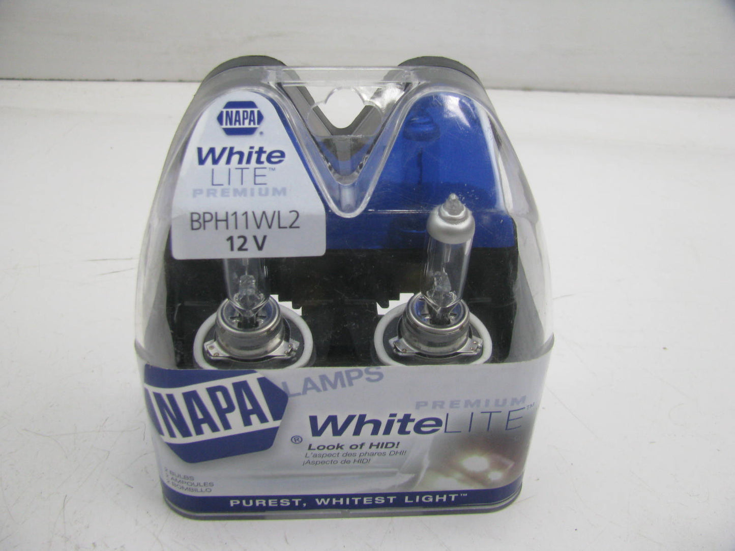 Napa BPH11WL2 White Headlight Headlamp Bulb H11 12V 55W - 2/Pack