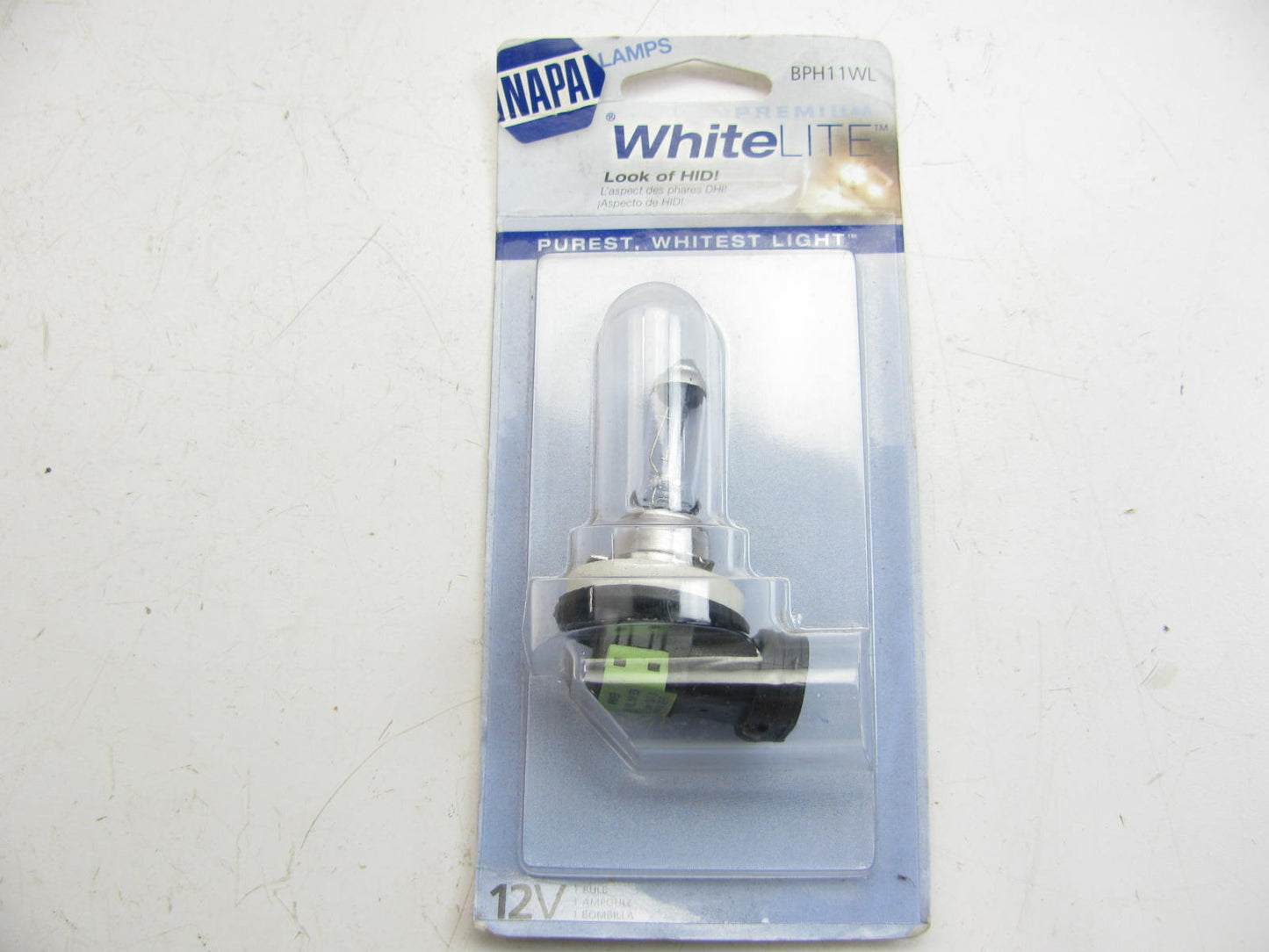 Napa BPH11WL White Lite Cornering Light Bulb 12V 55W